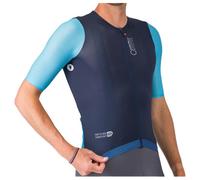 Castelli - Corretto Jersey - Maillot de cyclisme - M - belgian blue / blue fiamma-white