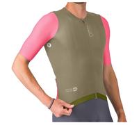 Castelli - Corretto Jersey - Maillot de cyclisme - S - elmwood / rosa giro-white