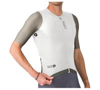 Castelli Maillot de cyclisme Corretto manches courtes Blanc ivoire Homme XL