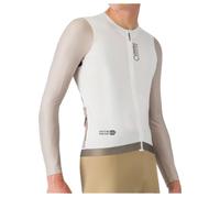 Castelli - Corretto L/S Jersey - Maillot de cyclisme - XXL - ivory / clay-black