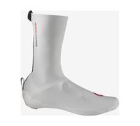 Couvre-chaussures Castelli Aero Race Rosso Corsa blanc pur - M