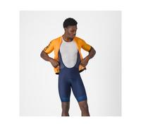 Castelli Cuissard à bretelles Entrata 2 Homme Bleu belge M