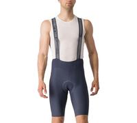 CASTELLI Cuissard à bretelles Espresso pour homme pour vélo de route et de gravier I Cyclisme, bleu nuit, Taille L