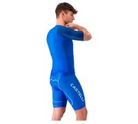 Castelli - Free Aero Race S Kit Bibshort - Cuissard vélo homme Azzurro Italia / Silver Gray - S