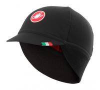 Castelli - Difesa Thermal Cap - Bonnet de cyclisme - One Size - black / red