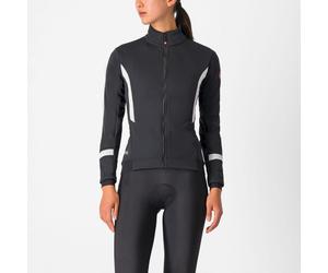 Castelli - Dinamica 2 Jacket - Veste vélo femme Light Black / White Reflex - M