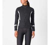CASTELLI 4522542-085 DINAMICA 2 JACKET Jacket Femme LIGHT BLACK/WHITE REFLEX Taille S