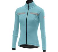 CASTELLI Dinamica Jacket Veste de Sport Femme, Bleu Ciel, XS