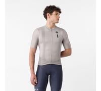 Castelli Maillot vélo Drittone Logo – manches courtes – Clay/Belgian Blue – Homme L