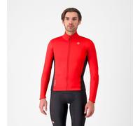 Castelli Entrata 2 Jacket Rouge L Homme Red / Black