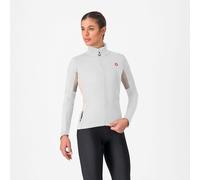 Castelli - Entrata 2 W Jacket - Veste vélo femme Ivory / Silver Moon - M