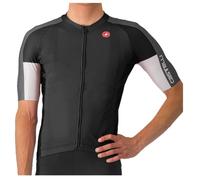 Maillot Castelli Entrata 6 manche courte noir gris foncé - M