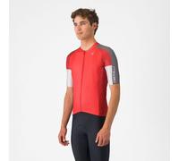 Castelli Maillot homme Entrata 6 manches courtes rouge/gris M
