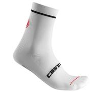 Castelli - Entrata 9 Sock - Chaussettes de cyclisme - Unisex XXL | EU 44-47 - white