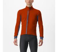 Castelli - Entrata Jacket - Veste vélo homme Red Ochre / Twilight Blue - L