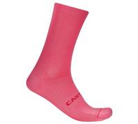 Calcetines Castelli Espresso 18 Rosa, Taille L/XL