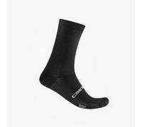 Castelli Chaussettes Espresso 18 Noir Taille S/M