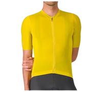Maillot Castelli Espresso 2 manches courtes jaune mangue - XXL