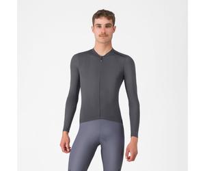 Castelli - Espresso 2 LS Jersey - Maillot vélo homme Smoky Gray - M