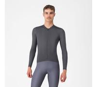 Maillot Castelli Espresso 2 manches longues gris fumée - XL