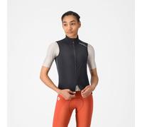 Gilet coupe-vent Castelli Espresso 2 noir femme - L