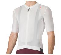 Maillot Castelli Espresso manches courtes blanc ivoire - L