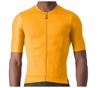 Maillot Castelli Espresso manches courtes jaune orange - XXL