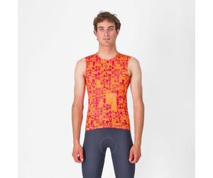 Castelli - Espresso R--A/D Baselayer - Sous-vêtement technique vélo homme Vivid Orange - M