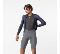 Castelli - Espresso Thermal Bibshort - Cuissard court vélo homme Smoky Gray - L