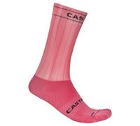 Castelli - Fast Feet 4 Sock - Chaussettes vélo Rosa Giro - L/XL