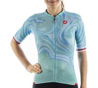 CASTELLI Femme Climber's 2.0 W Jersey T shirt, Bleu Ciel, L EU