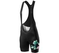 castelli Fiorita Salopette Femme, Noir, XL