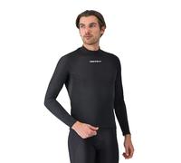 CASTELLI Flanders 2 Couche de base à manches longues pour homme, isolation et respirabilité de qualité supérieure pour cyclisme sur route froide, balades à vélo, noir, taille M