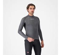 Maillot de corps Castelli Flanders 2 manches longues gris foncé - L