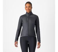 Castelli Fly Direct Jacket Gris S Femme Black / Grey