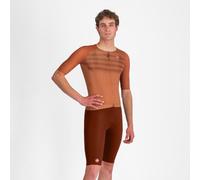 Castelli Free Aero Rc S Bib Shorts Marron L Homme Dark Brown