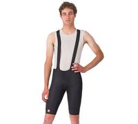 CASTELLI Free Aero Race S Cuissard à bretelles aérodynamique avec rembourrage de siège pour vélo et course de haut niveau, noir, Taille M