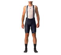Castelli Free Aero RC Bib Shorts Homme, Savile Blue/Electric Lime, S