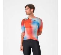Castelli - Free Speed 3 Race Top - Maillot vélo homme Paprika / Winter Sky - M