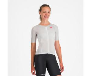 Castelli - Free Speed 3 W Race Top - Maillot vélo manches courtes femme White / Silver Gray - M