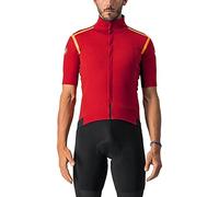 CASTELLI Gabba RoS Veste Homme, Pro Red/Brilliant Orange, Large