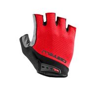 CASTELLI Gants de cyclisme Entrata V pour vélo de route et de gravier - Rouge riche - Taille L