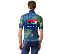 Gilet coupe-vent Soudal Quick-Step 2026 Pro Wind bleu lime - XL