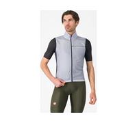 Castelli Gilet coupe-vent Squadra Stretch Gris argenté Taille L