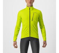 Veste Castelli Go GORE-TEX INFINIUM™ vert lime électrique noir - M