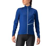 CASTELLI Go W Jacket Veste de cyclisme pour femme, imperméable et respirante, protection contre la pluie et le vent, légère et compacte
