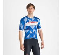 Castelli - Heritage Jersey - Maillot vélo homme Azzurro Italia - M