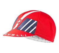 CASTELLI Homme Hors Categorie Cap Casquette, Rouge, Taille unique EU