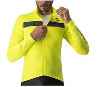 CASTELLI Homme Maillot Puro 3 en Jersey Fz T shirt, Gelb (510), M EU