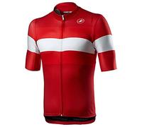CASTELLI Lame Jersey T-Shirt Homme, Rouge, XS